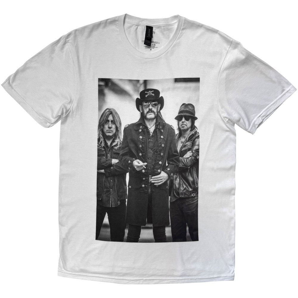 Motorhead - Group Icon Mens Tshirt - White